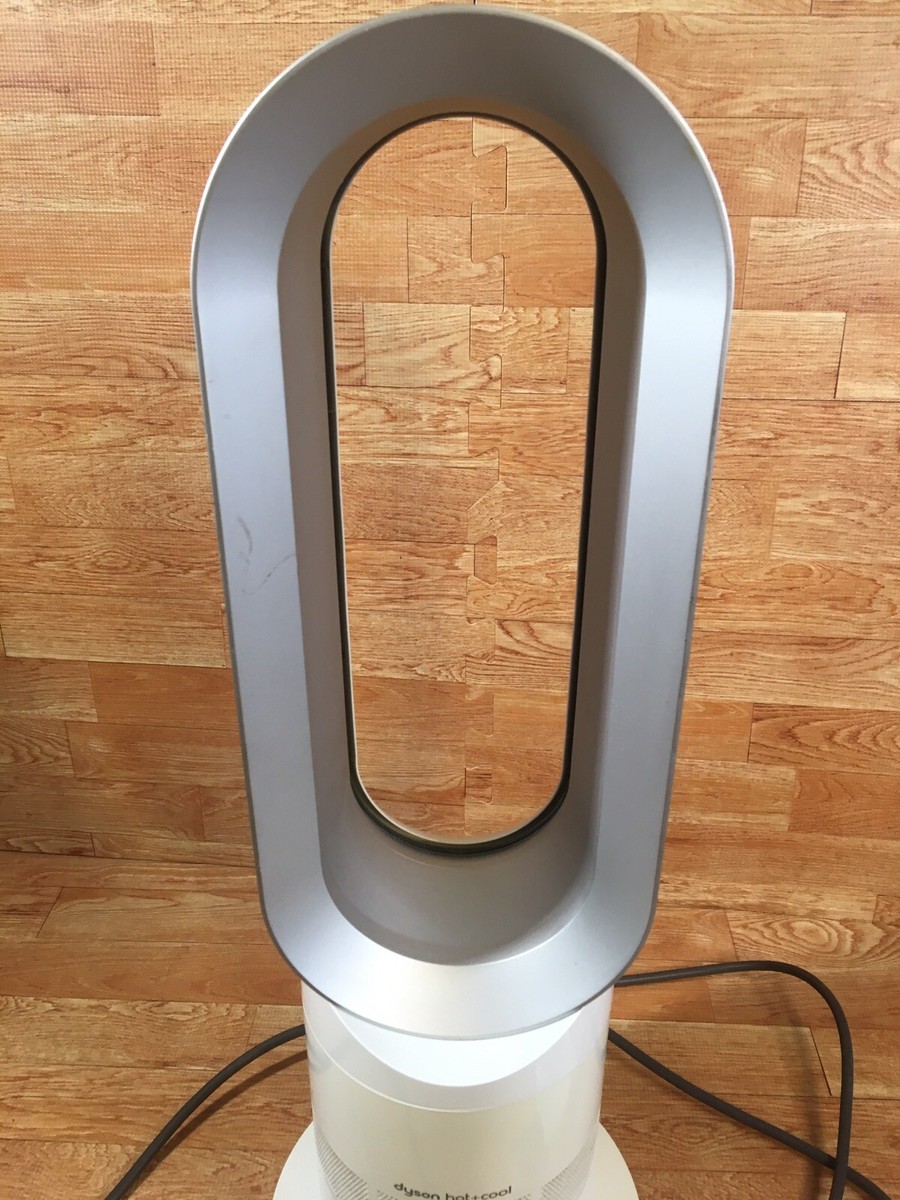 Dyson AM04 Hot + Cool Heater/Table Fan Iron/White NO REMOTE Works! EUC! |  eBay