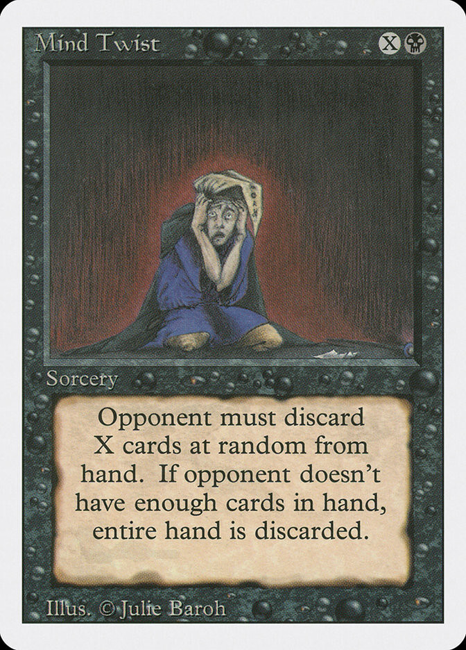 MTG Mind Twist  - 3rd Edition / Revised #117