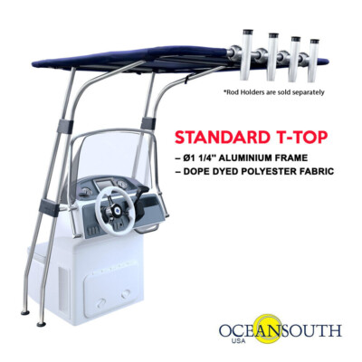 Oceansouth Standard T-Top - Ø1 1/4  ALUMINIUM FRAME