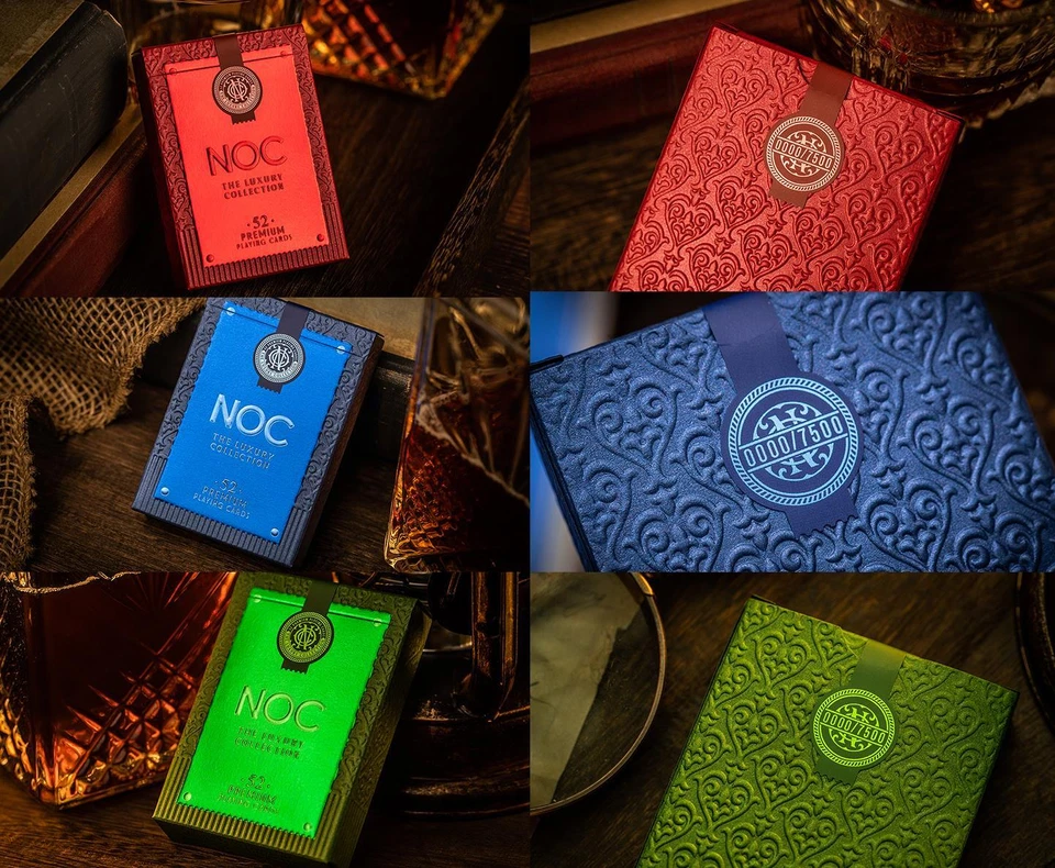 NOC Playing Cards - The Luxury Collection by Riffle Shuffle
