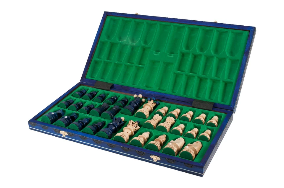 The Blue Ambassador Chess Set - Image 4 of 4