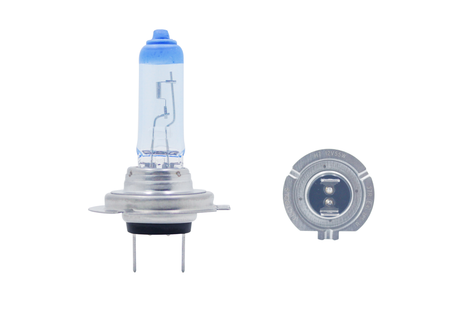 Ampoules Halogènes H7 Look Xénon Super White 55W - Pour Peugeot Boxer, 2 Ampoules