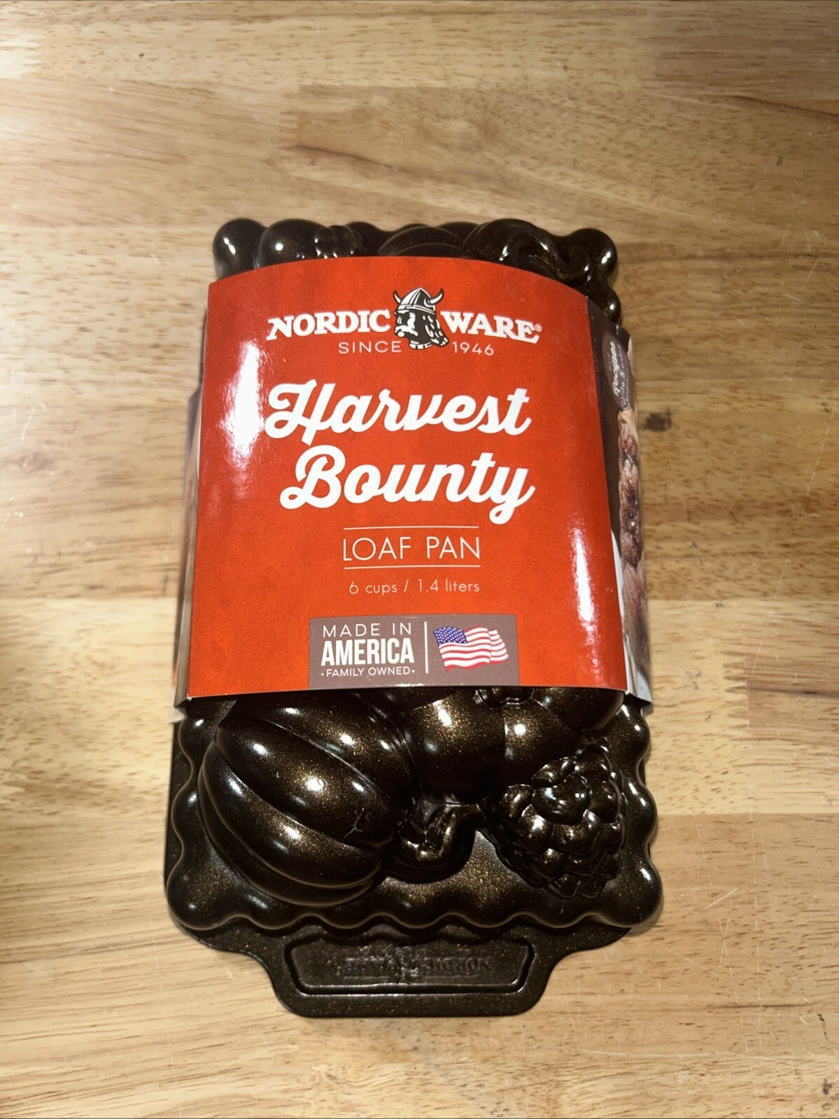 Nordic Ware Harvest Bounty Loaf New