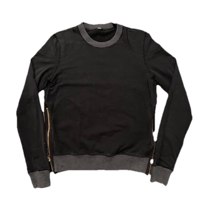 LULULEMON FUTURE VARSITY PULLOVER  BLACK LONG SLE… - image 1