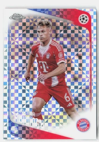 2025-26 Topps Chrome UEFA Club #55 Joshua Kimmich X-Fractor Refractor
