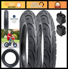 Neumáticos de bicicleta de 12" y tubos de alta resistencia 12x2,40, válvula Schrader de 12/12,5", carretera duradera