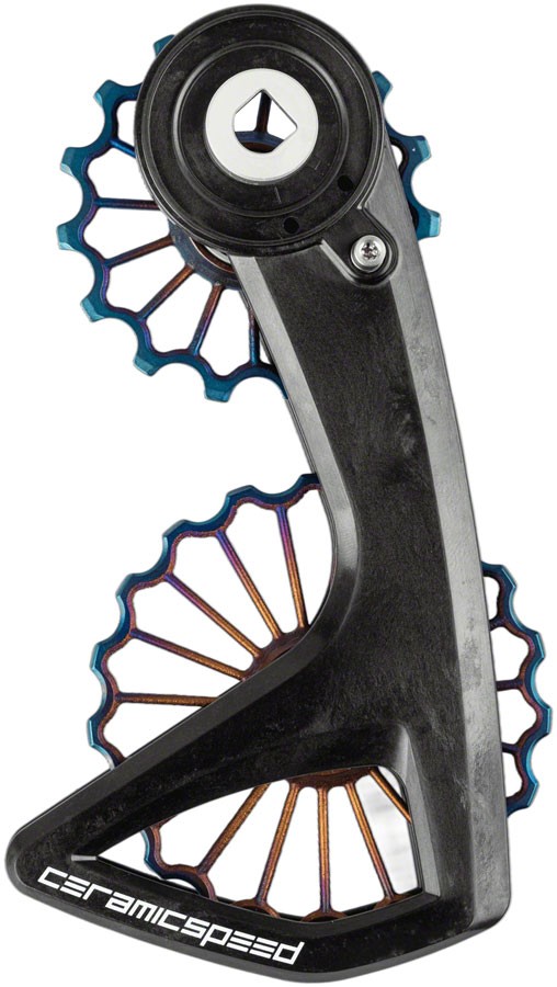 CeramicSpeed OSPW RS Pulley System for REDForce AXS - Titanium - Carbon Fiber 386890₽