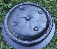 Pillow stepping stone mold concrete plaster cement plastic mould 12" x 2" thick