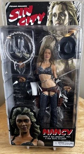 Sin City Series 1 - Nancy (Colour Version) Action Figure Damaged Box New