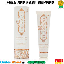 Theodent 300 Fluoride-Free Toothpaste 3.4oz Whitening Crystal Mint