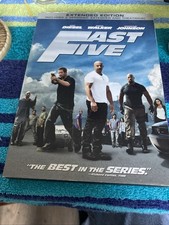 Fast Five (DVD, 2011, Rated/Unrated) Slipcover 