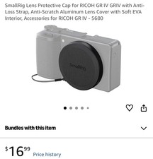 SmallRig Lens Protective Cap for RICOH GR IV ...