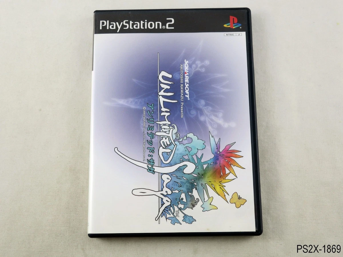 Sony PlayStation 2 Unlimited SaGa NTSC-J (Japan) Video Games for
