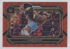 2023 Panini Prizm WWE Ruby Wave Prizm Damon Kemp #50 3k4