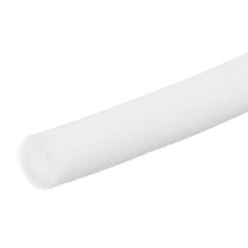 Pipe Insulation Foam Tube Foam Tubing Pipe Covers 3/8"x3/4"x6.6Ft White