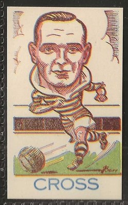 DONALDSON-FOOTBALL (BIG HEADS 4TH 01-90 NAME/ADD)1953-#13- QUEENS PARK - CROSS