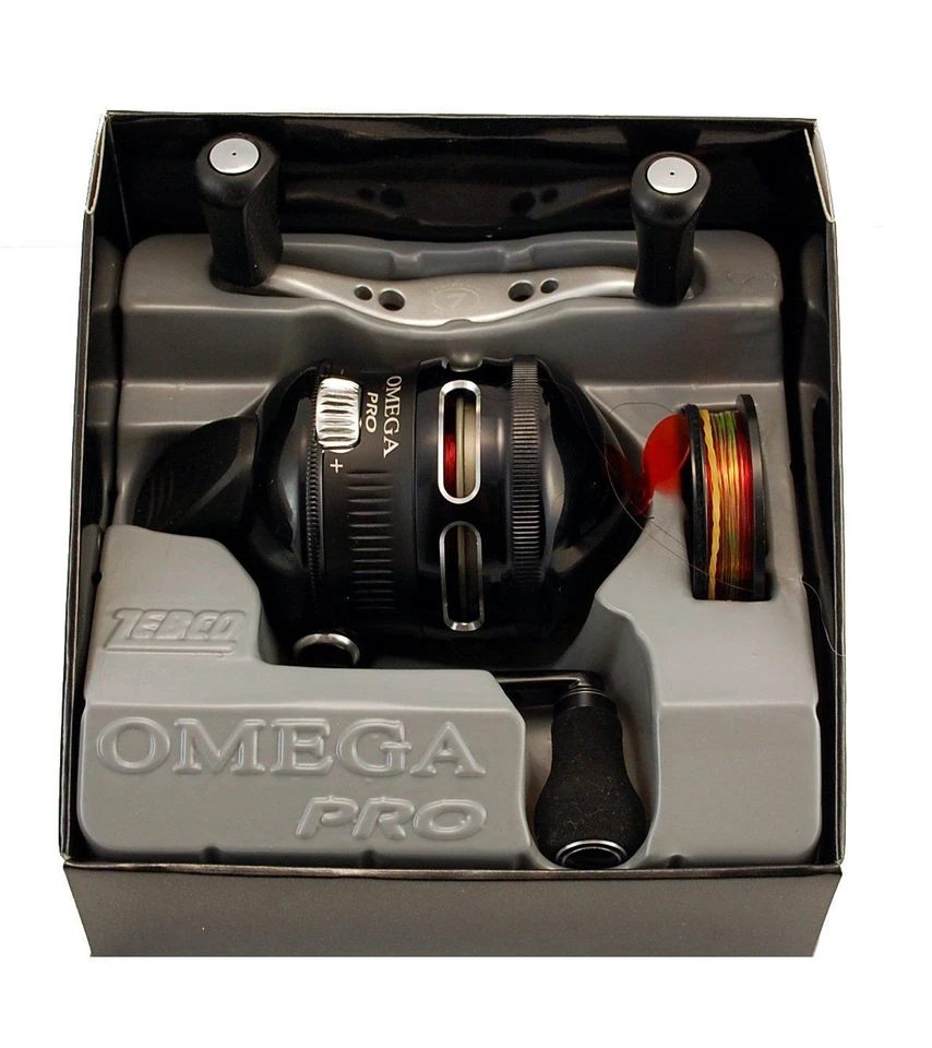 ZEBCO OMEGA PRO 3 Z03PRO 3.4:1 W/10LB LINE 7 BEARING SPINCAST REEL - Image 3 of 4