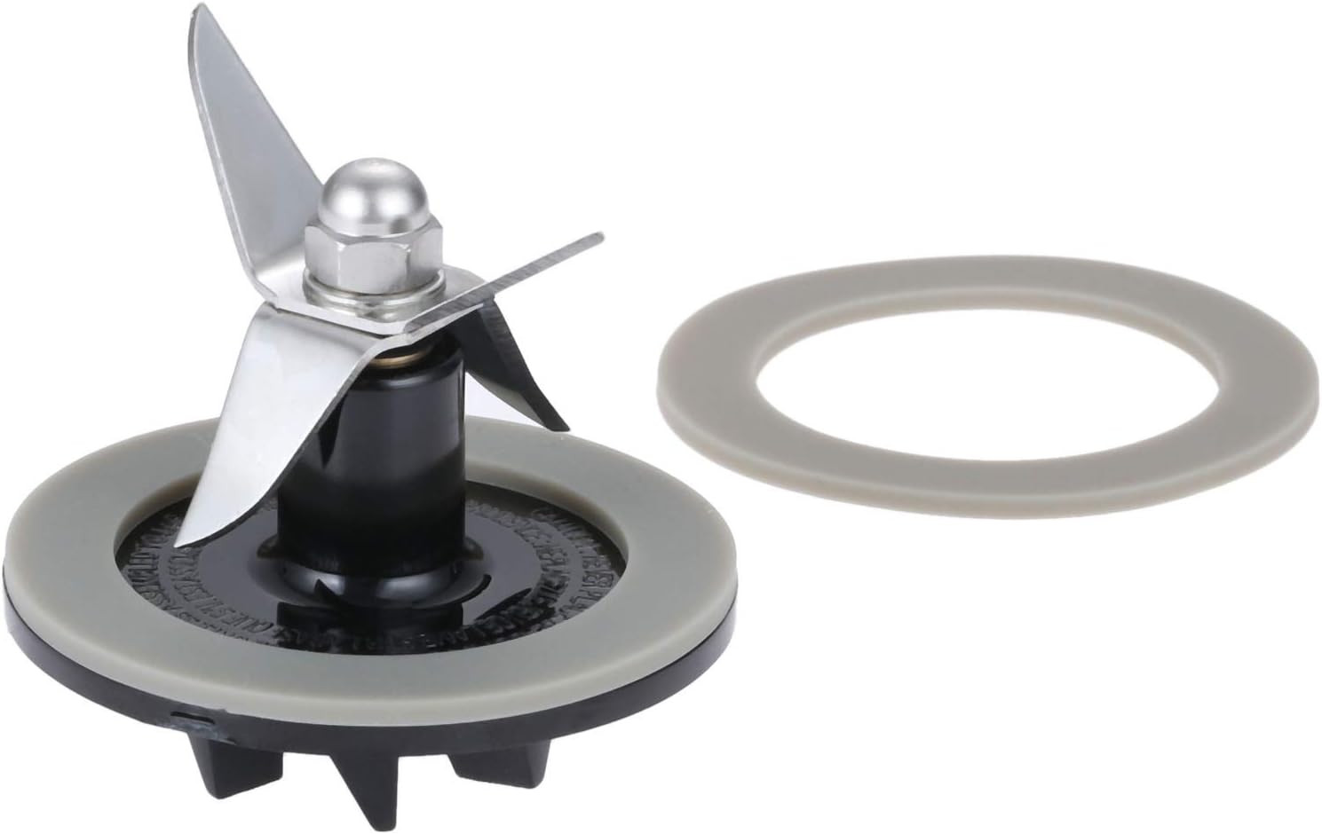 SPB-456-2 Blender Blade Assembly with 2 Pcs Blender Gaskets Ring, Replacement fo