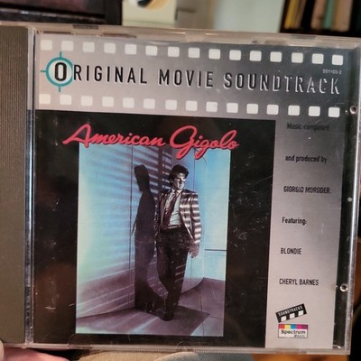 AMERICAN GIGOLO Soundtrack 1980 CD GIORGIO MORODER BLONDIE