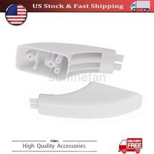 2x New White Oven Door Handle End Cap WB07K10043 For GE Range Stove WB7T10144