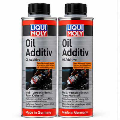 2x 500 mL LIQUI MOLY Engine Oil Additive Motor Cleaner 1013