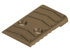 for Glock Gen 6 Mos Optics Cover Plate Aspis Cut Aluminum, FDE, USA Made