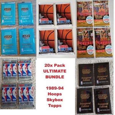  ULTIMATE VINTAGE  20x PACKS NBA BASKETBALL rookie jordan kobe shaq psa bgs 10
