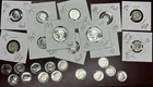 Silver Lot - 90% Proof And BU - Roosevelt Dimes And (2) PF Quarters Uncirculated