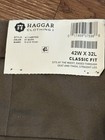 Haggar NEW Bark Brown Work to Weekend Khaki No Iron Flex Waist Mens 42x32 — photo 2