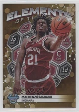 2023-24 Bowman U Best Elements of the Game Gold Refractor /50 Mackenzie Mgbako