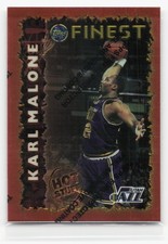 1995-96 FINEST #HS9 KARL MALONE HOT STUFF