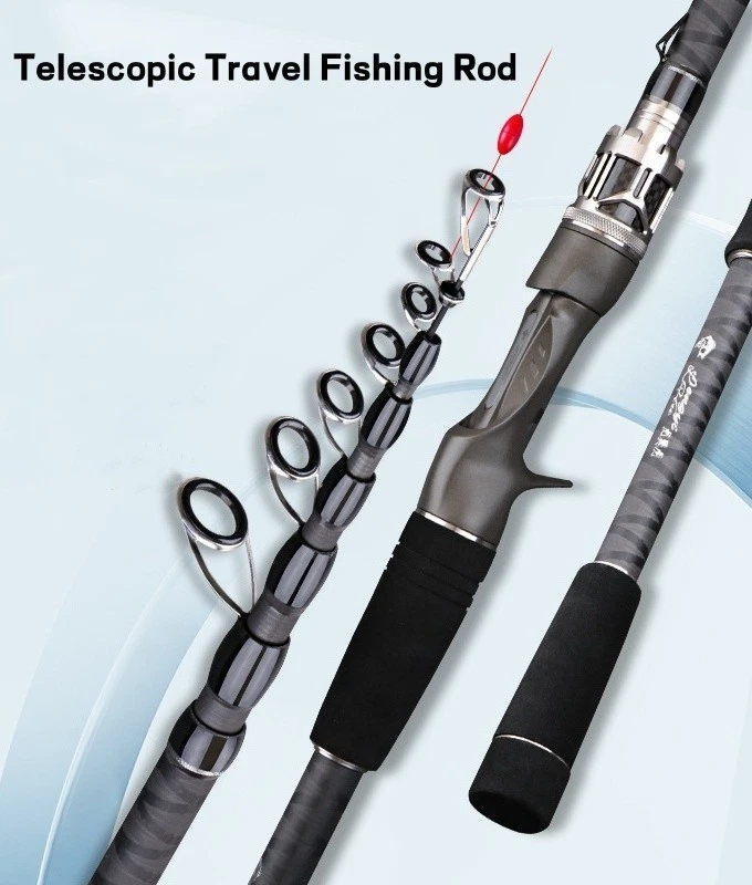 Telescopic Fishing Rod Spinning/casting Rod Fast Action High Sensitivity Travel
Opens in a new windo