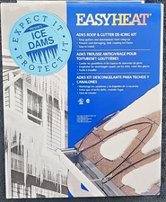 Easy Heat ADKS-600 600W Electric Roof & Gutter De-Icing Heating Cable 120 ft. Ne