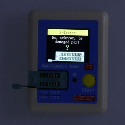 High Speed Transistor Tester With Color Screen For Transistor Detection Premium