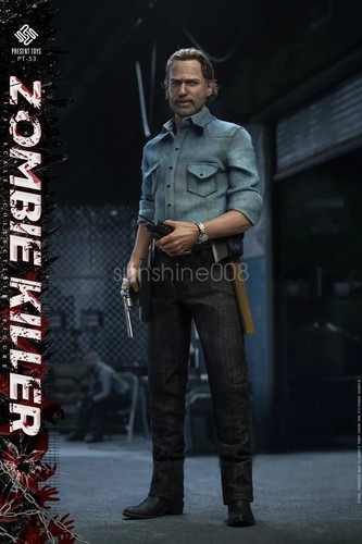 In stock New PRESENT TOYS PT-sp53 1/6 The Zombie Killer 12" Action Figure - Picture 10 of 14