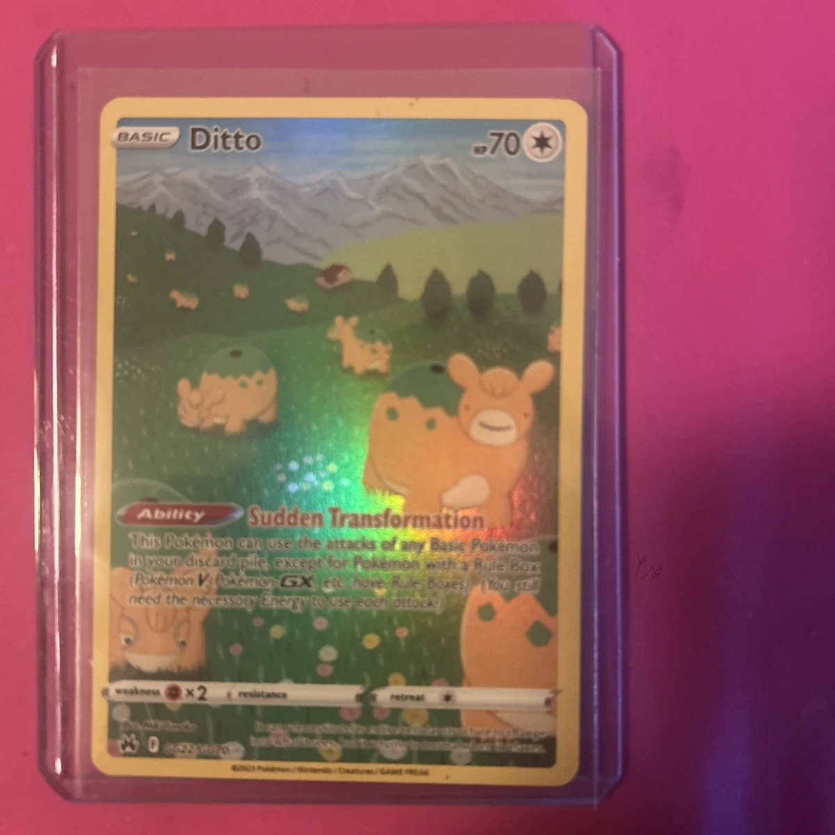 Pokémon Ditto Individual Trading Cards for sale | eBay