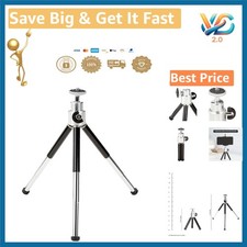 Basics Lightweight Mini Tripod for Cameras  Smartphones Black
