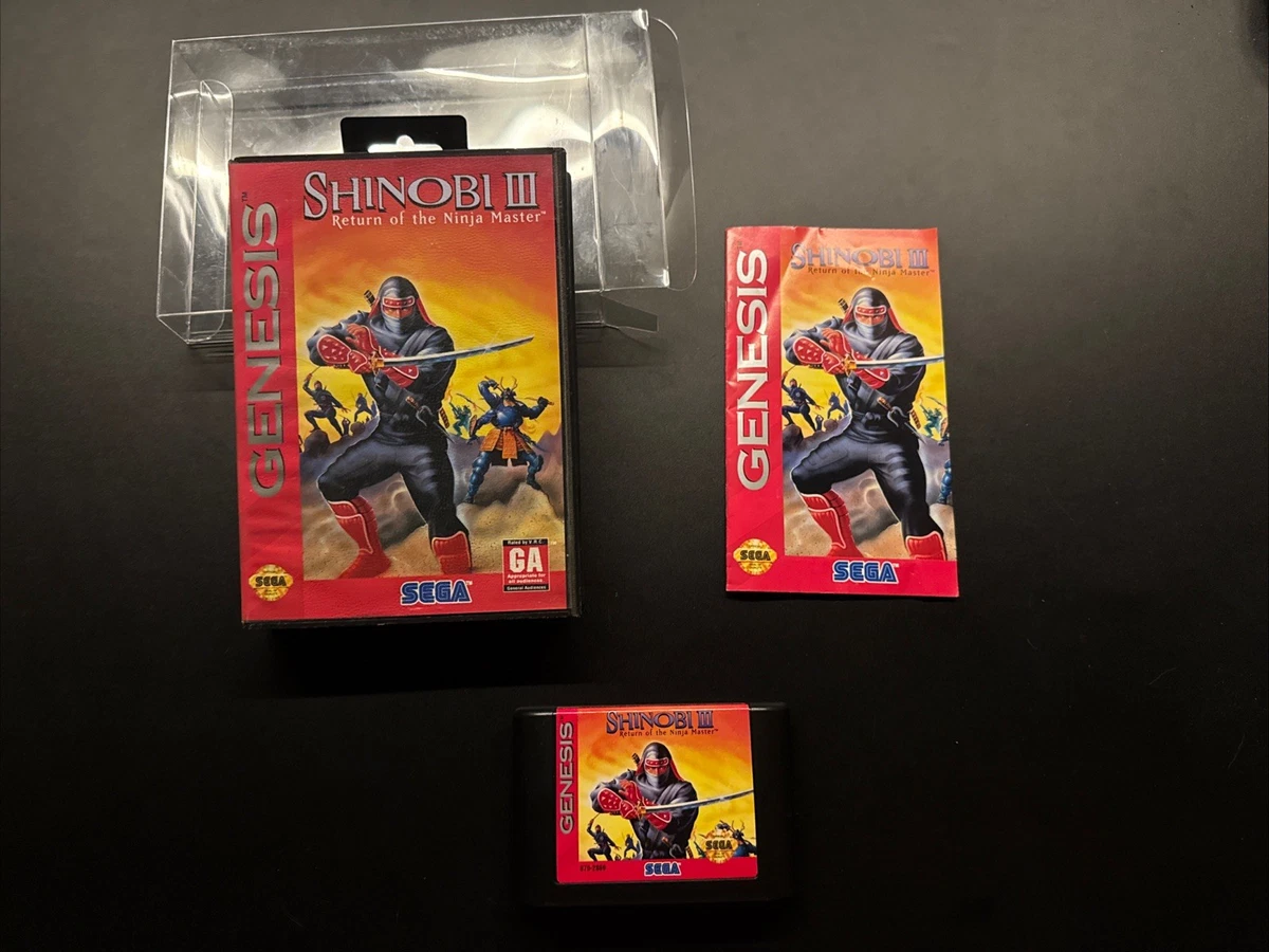 Shinobi III: Return of the Ninja Master Video Games for sale | eBay