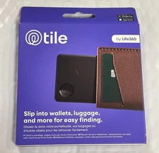 TILE BY LIFE360 WALLET FINDER BLUETOOTH TRACKER & ITEM LOCATOR- BRAND NEW.