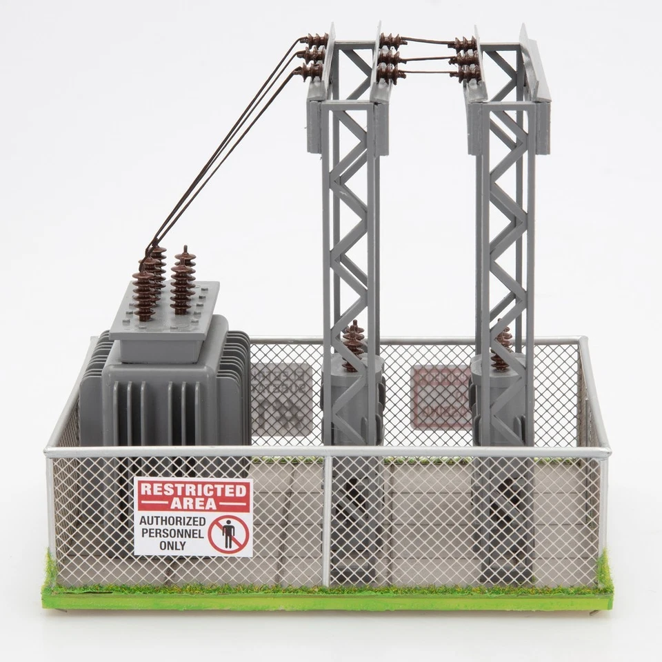 O Scale Electrical Substation - NEW - Image 4 of 4