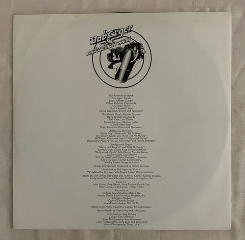 BOB SEGER AND SILVER BULLET BAND – Stranger In Town Record Vinyl LP Aust 1978 - Picture 4 of 6