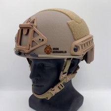 IRON ARMADILLO® FRHC Gen 2 High Cut Level 3A Ballistic Tactical Helmet Stops 9MM