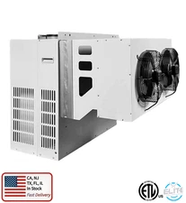 ETL Wall Mount 1 HP Walk-In Cooler Refrigeration Condensing Unit HVAC 220V UL