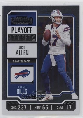 2023 Panini Contenders Playoff Ticket 145/199 Josh Allen #11 0rd2