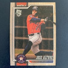 2026 Topps Series 1 Jose Altuve 25  #278 Wood Parallel /25 Houston Astros MLB