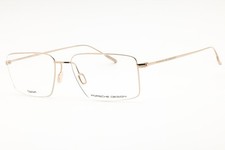 Porsche Design P8750 B Gold/Titanium 57mm Eyeglasses New Authentic