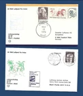 L02-Lufthansa FFC  First flight Frankfurt-Miami 10 May 1979 2 covers.