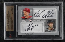 2010 ITG Ultimate Memorabilia 10th Edition Silver 8/19 Nicklas Lidstrom Auto 0c3