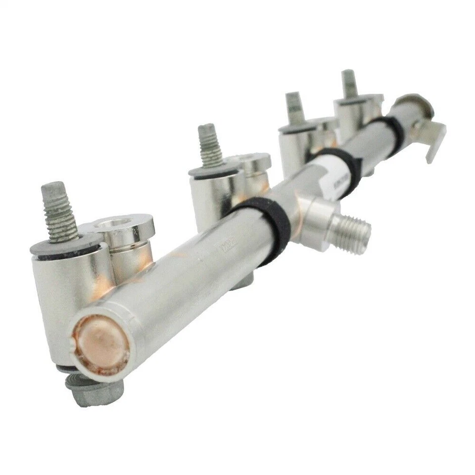 Riel de combustible de inyección de combustible GM con sensor de presión de combustible posición izquierda 12618333 V8 Foto 3 de 3