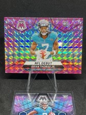 2024 Panini Mosaic - NFL Debut Brian Thomas Jr. #282 Camo Pink Mosaic Prizm (RC)
